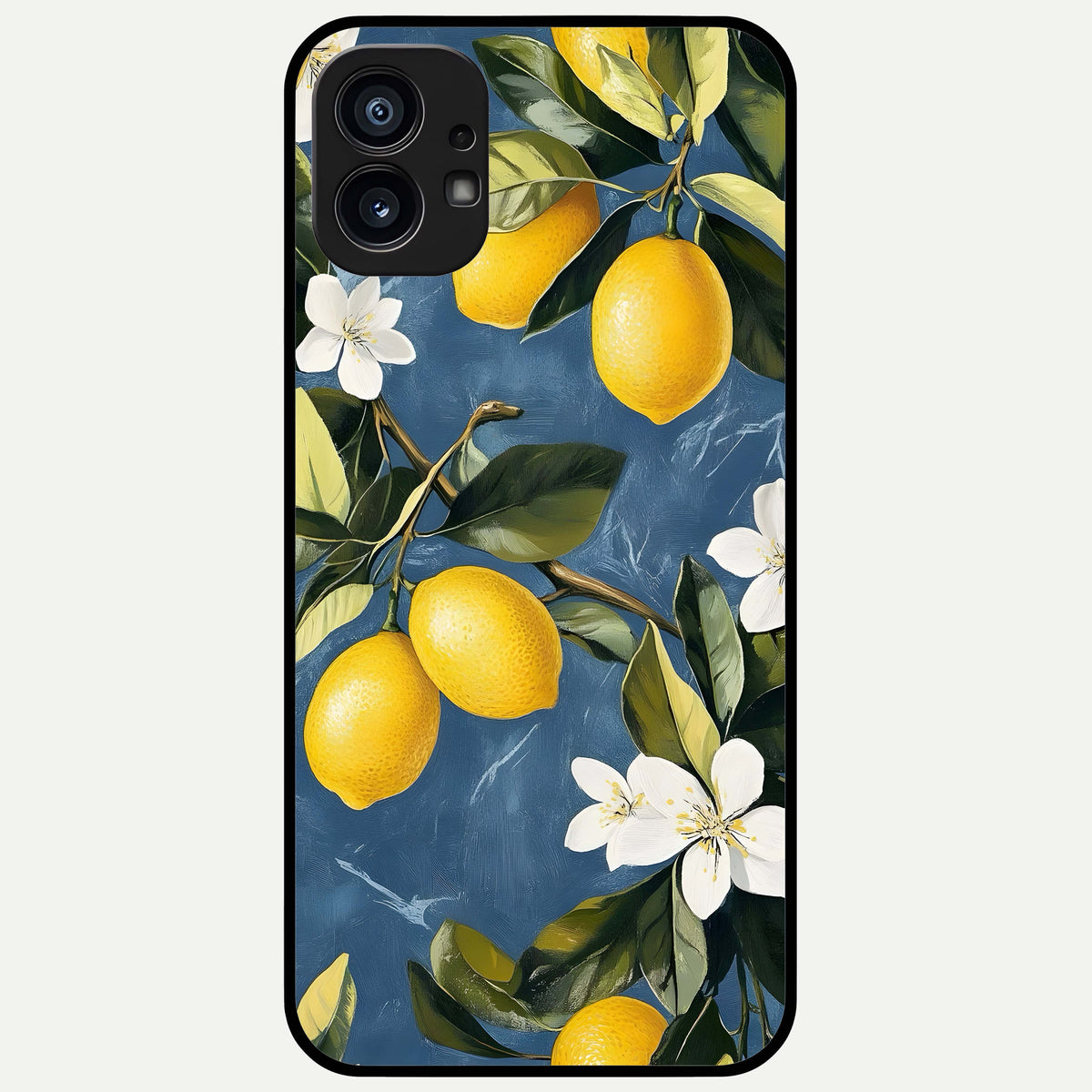  Lemon Dream Garden Glass Case For Nothing Phone 1 back cover – full design glossy printed glass finish