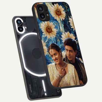  Eternal Love Story phone case For Nothing Phone 1 showing premium glass back cover with detailed artwork