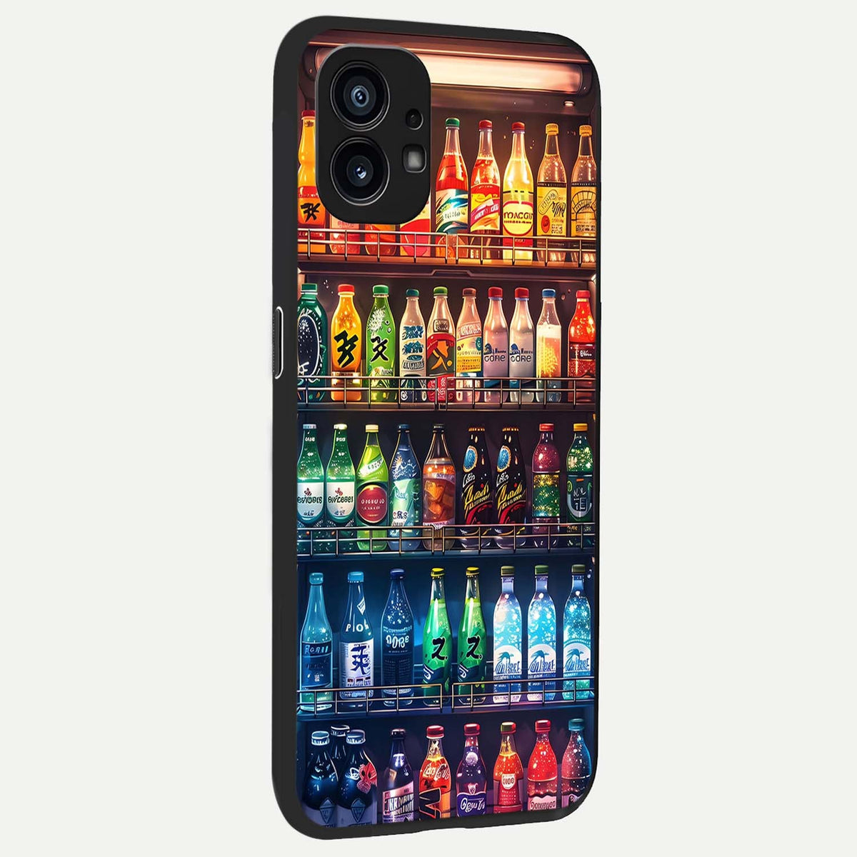  Colorfull Tree back cover For Nothing Phone 1 slim fit glass case with vibrant aesthetic design