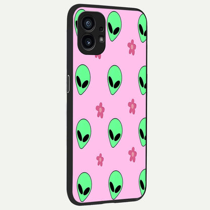  Cosmic Cute Crush back cover For Nothing Phone 1 slim fit glass case with vibrant aesthetic design