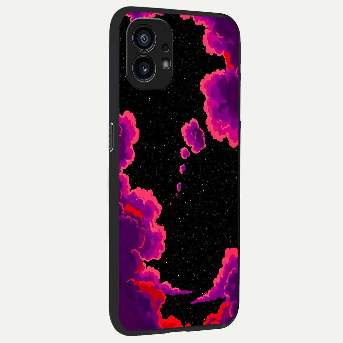  Galaxy Dream Frame back cover For Nothing Phone 1 slim fit glass case with vibrant aesthetic design