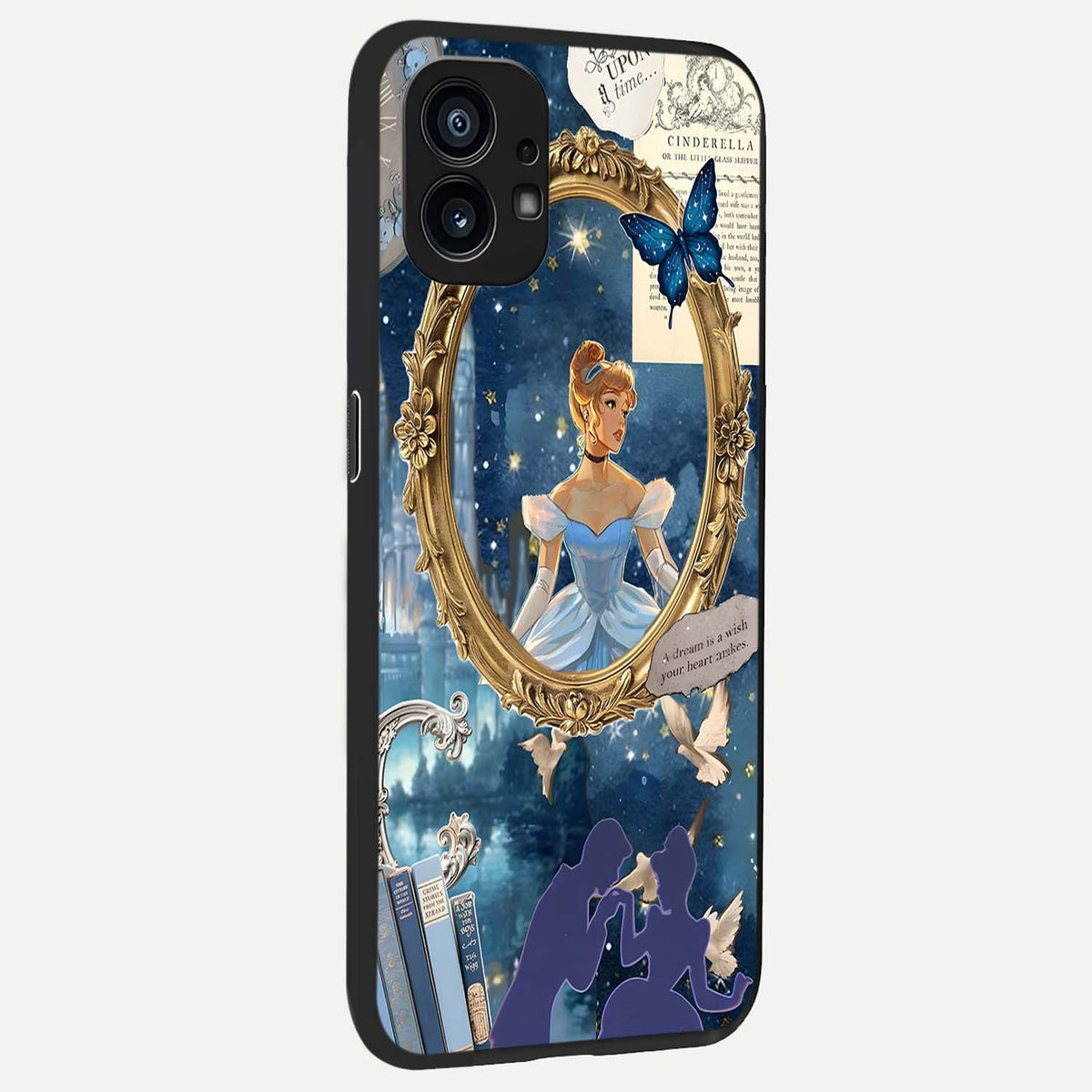  Midnight Queen back cover For Nothing Phone 1 slim fit glass case with vibrant aesthetic design