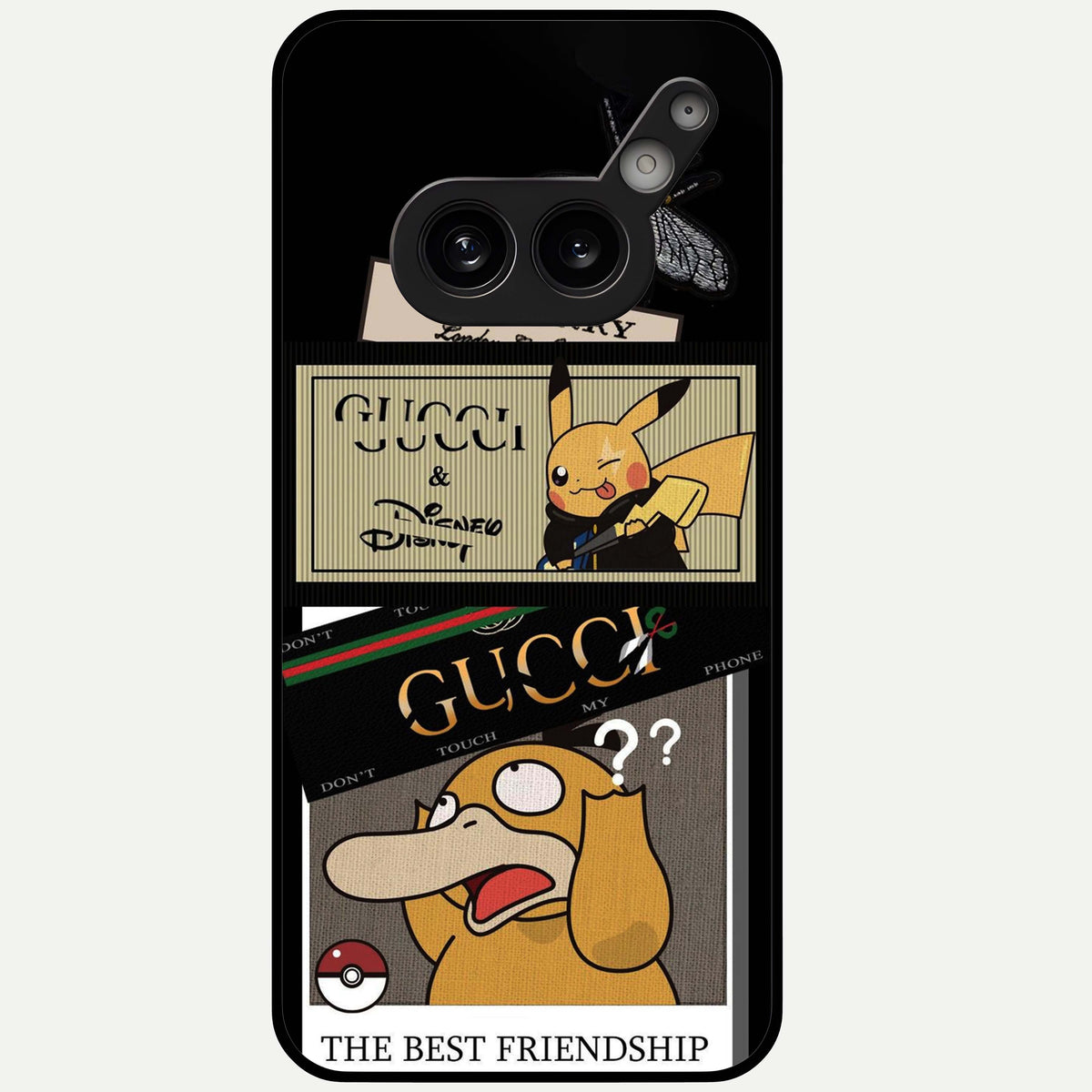  Cartoon Brand Play Mashup Glass Case For Nothing Phone 2A Plus back cover – full design glossy printed glass finish