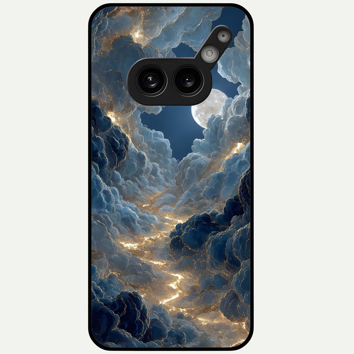  Celestial Cloud Road Glass Case For Nothing Phone 2A Plus back cover – full design glossy printed glass finish