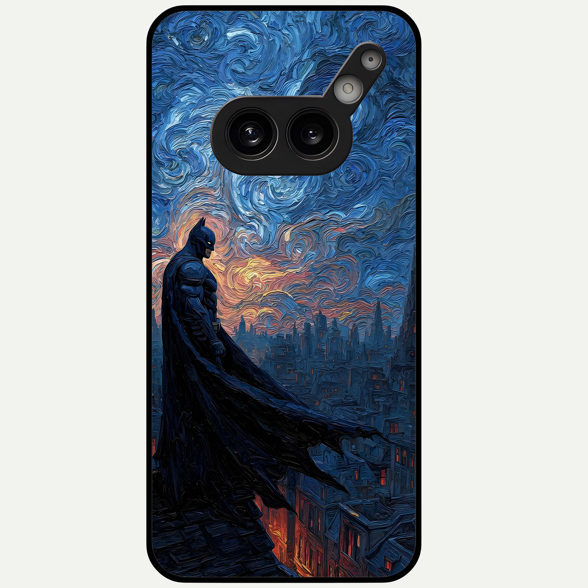  Dark Knight Dusk Glass Case For Nothing Phone 2A Plus back cover – full design glossy printed glass finish