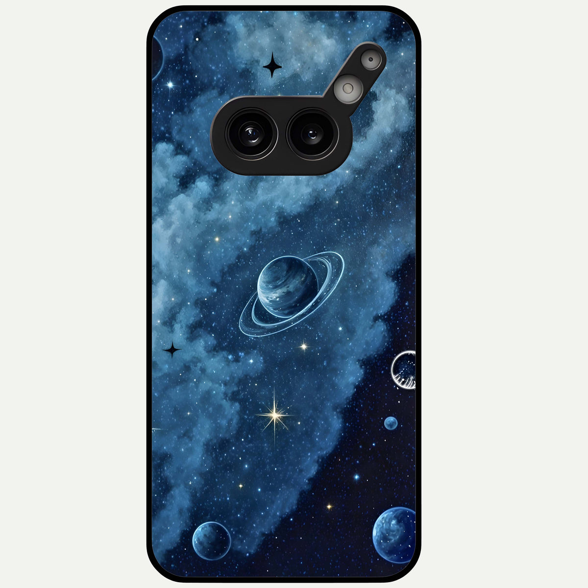  Galaxy Dream Space Glass Case For Nothing Phone 2A Plus back cover – full design glossy printed glass finish