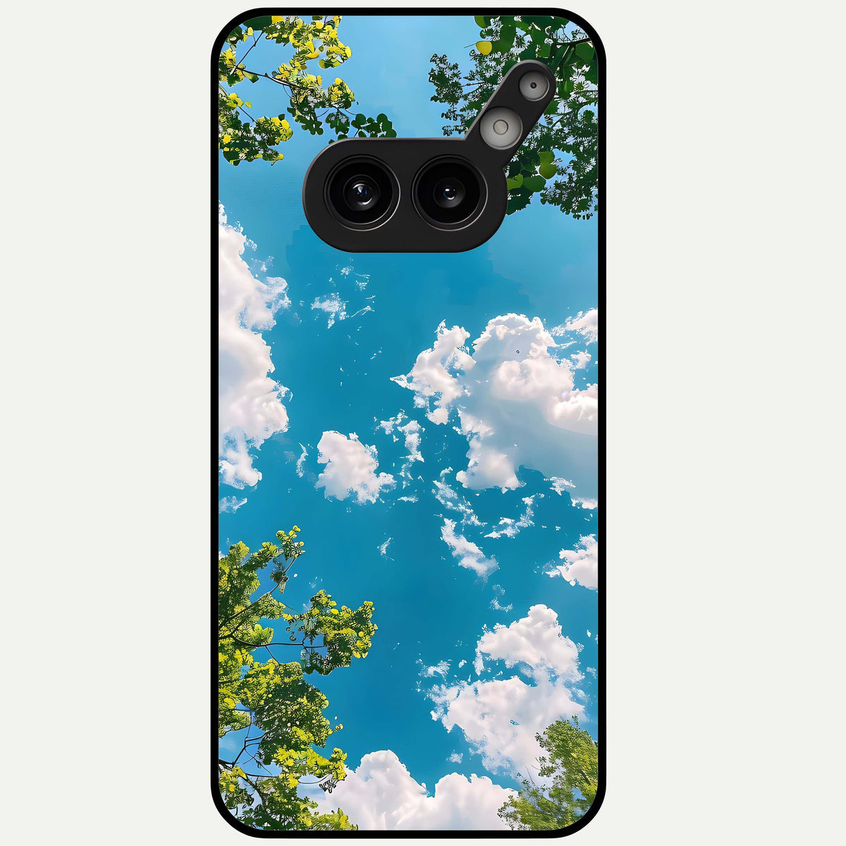  Green Moon Energy Glass Case For Nothing Phone 2A Plus back cover – full design glossy printed glass finish