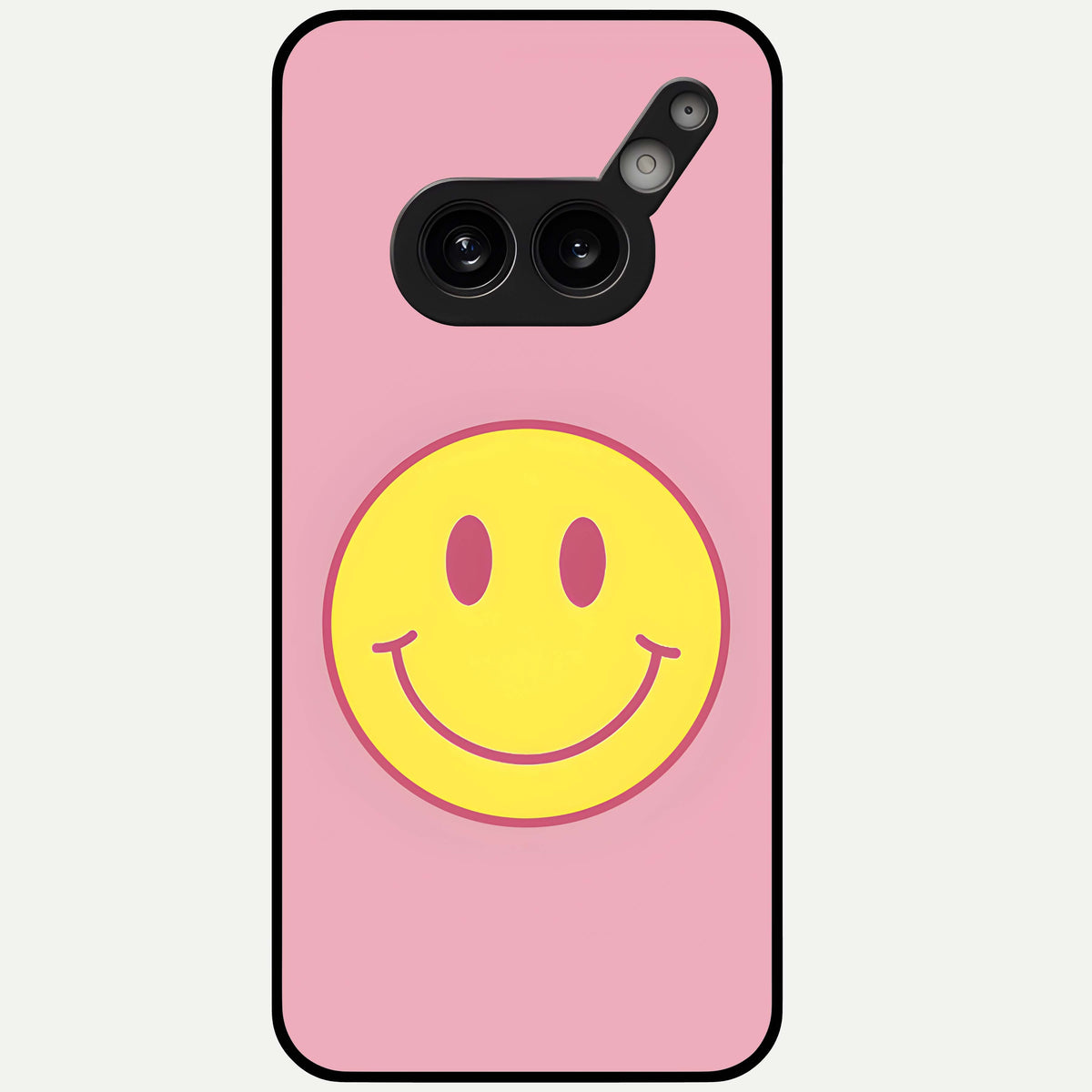  Happy Pink Mood Glass Case For Nothing Phone 2A Plus back cover – full design glossy printed glass finish