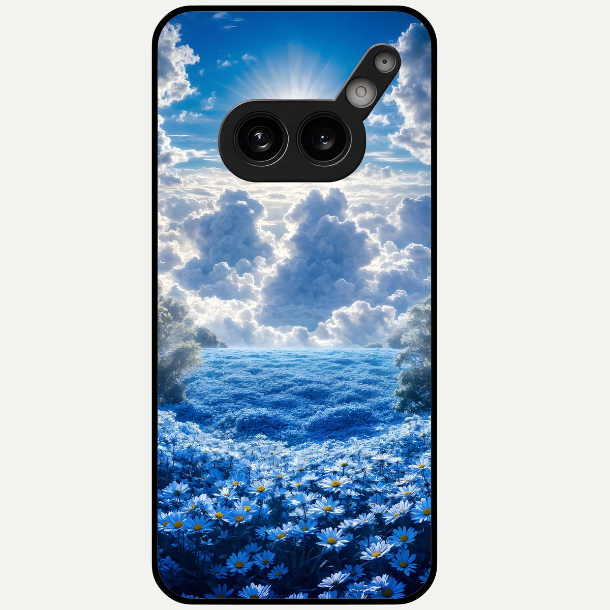  Heavenly Daisy Horizon Glass Case For Nothing Phone 2A Plus back cover – full design glossy printed glass finish