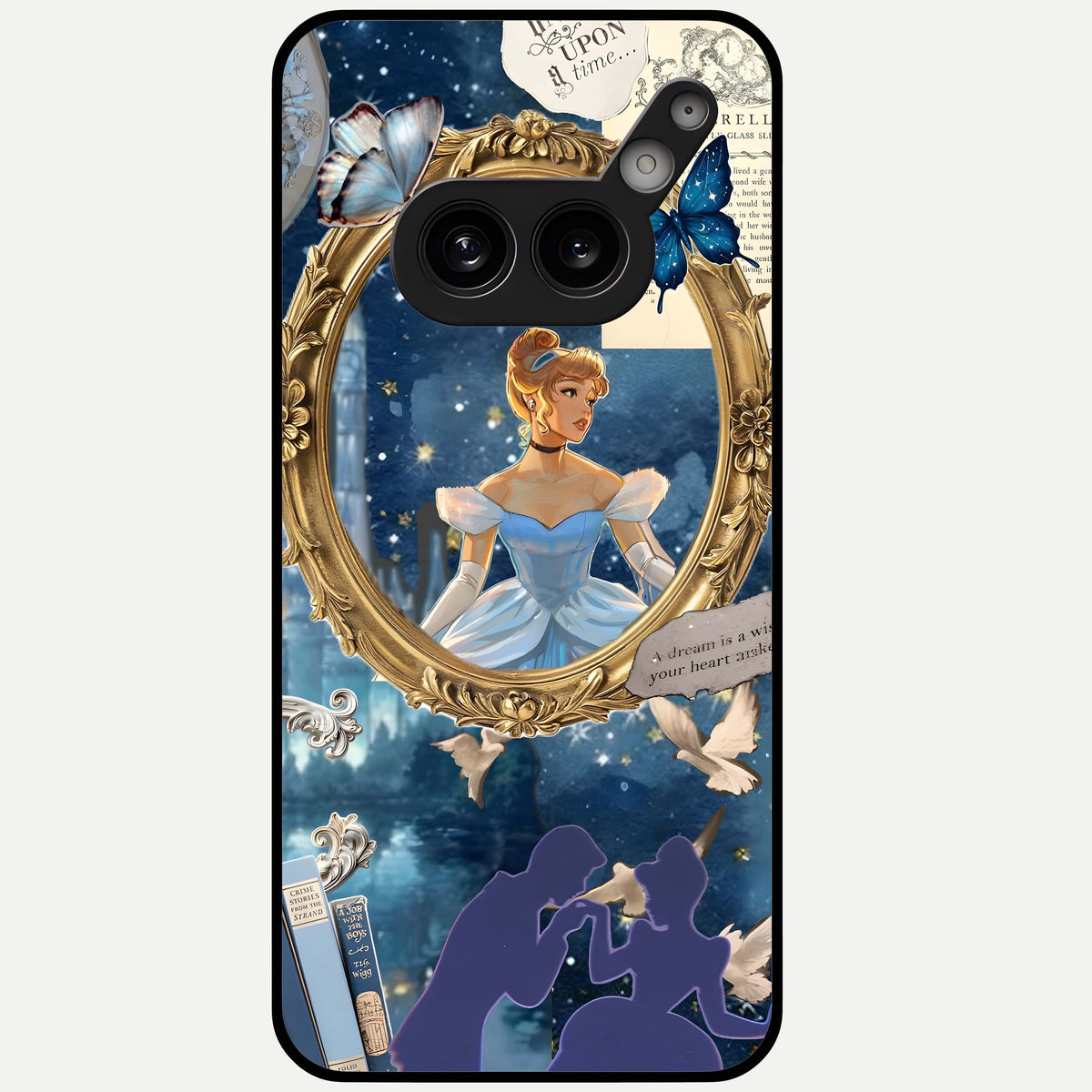  Midnight Queen Glass Case For Nothing Phone 2A Plus back cover – full design glossy printed glass finish