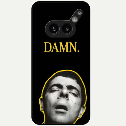  Mr Bean Damn Glass Case For Nothing Phone 2A Plus back cover – full design glossy printed glass finish