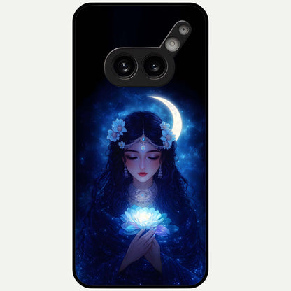  Mystic Moon Queen Glass Case For Nothing Phone 2A Plus back cover – full design glossy printed glass finish