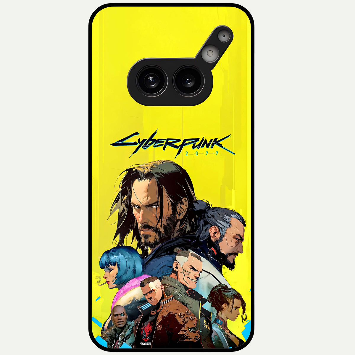  Neon Rebel Genesis Glass Case For Nothing Phone 2A Plus back cover – full design glossy printed glass finish