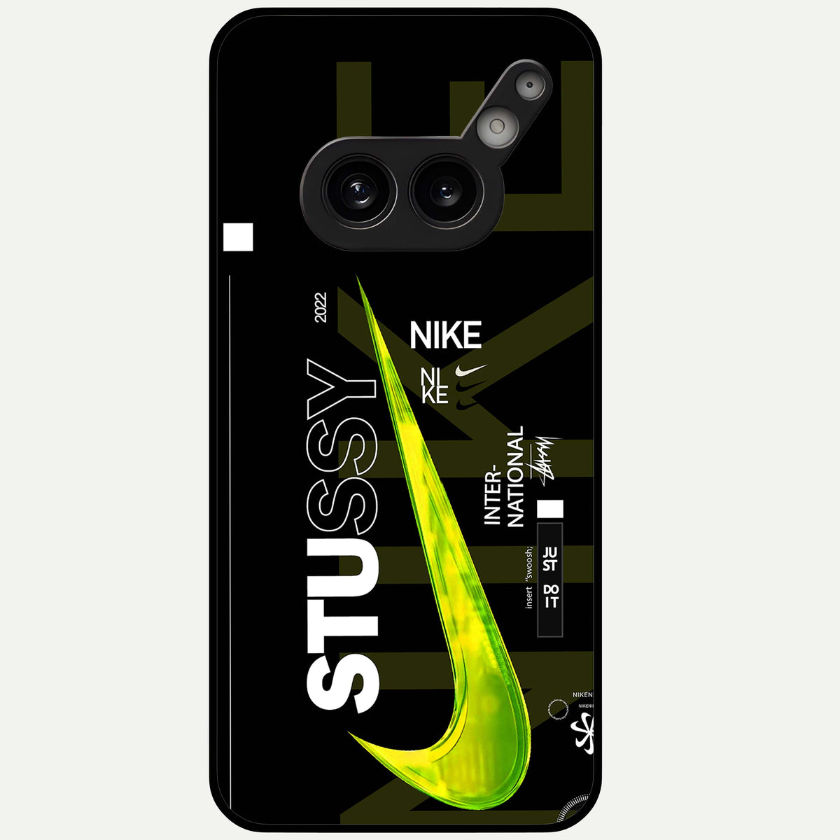  Neon Street Edition Glass Case For Nothing Phone 2A Plus back cover – full design glossy printed glass finish