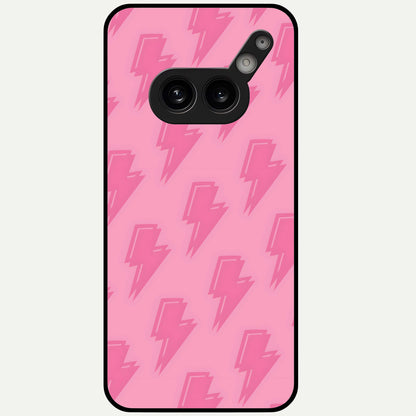  Pink Moo Magic Glass Case For Nothing Phone 2A Plus back cover – full design glossy printed glass finish