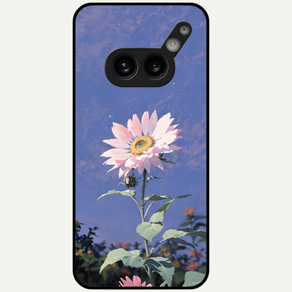  Pink Shells Outline Glass Case For Nothing Phone 2A Plus back cover – full design glossy printed glass finish