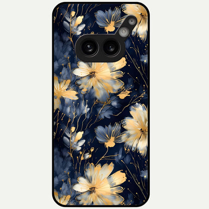  Royal Petal Dream Glass Case For Nothing Phone 2A Plus back cover – full design glossy printed glass finish