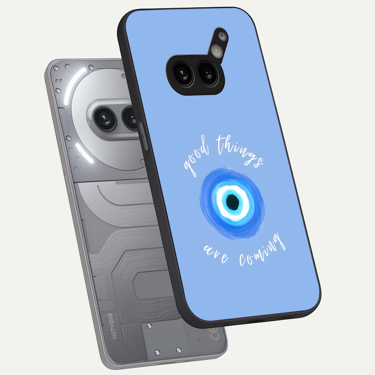  Bright Future Ahead phone case For Nothing Phone 2A Plus showing premium glass back cover with detailed artwork