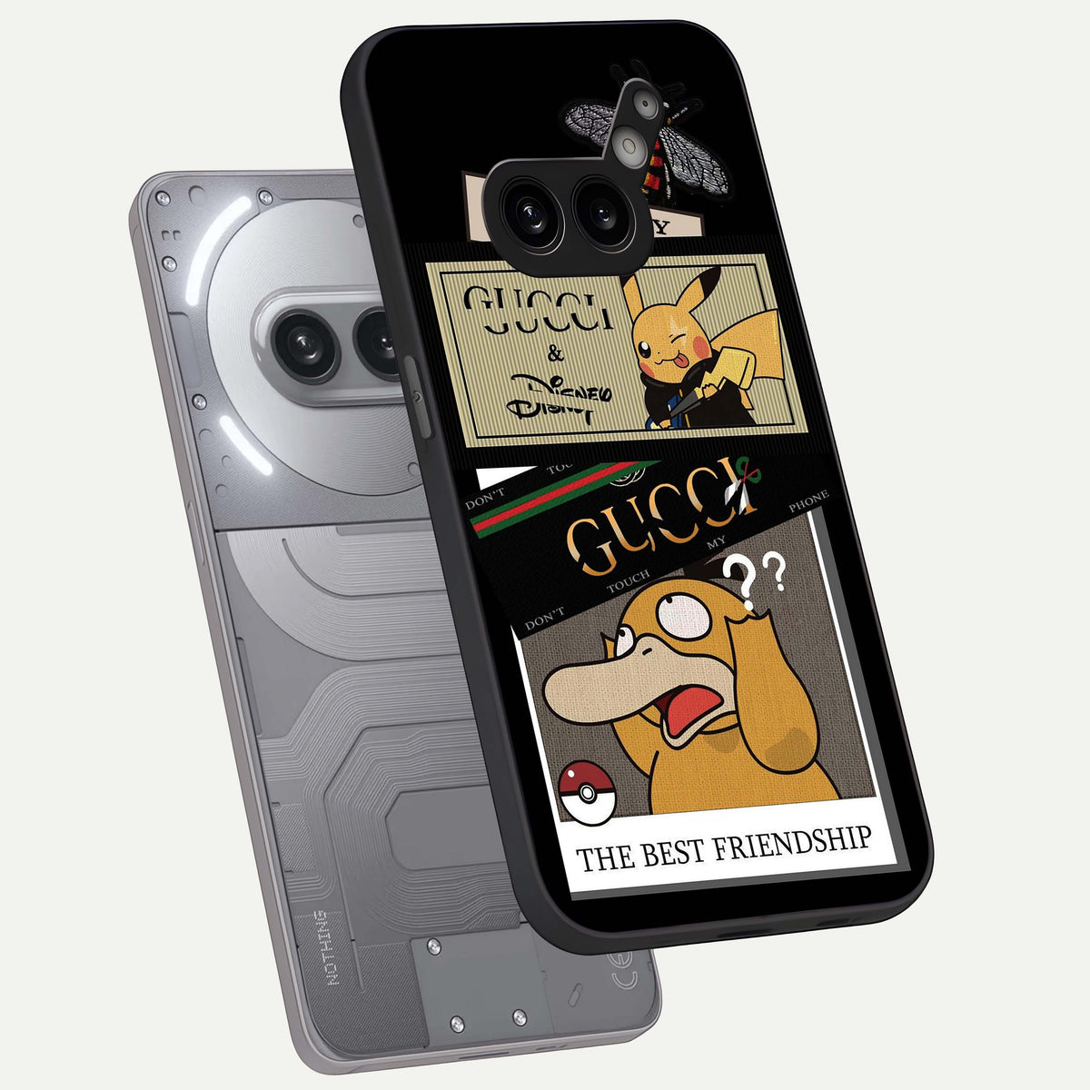  Cartoon Brand Play Mashup phone case For Nothing Phone 2A Plus showing premium glass back cover with detailed artwork