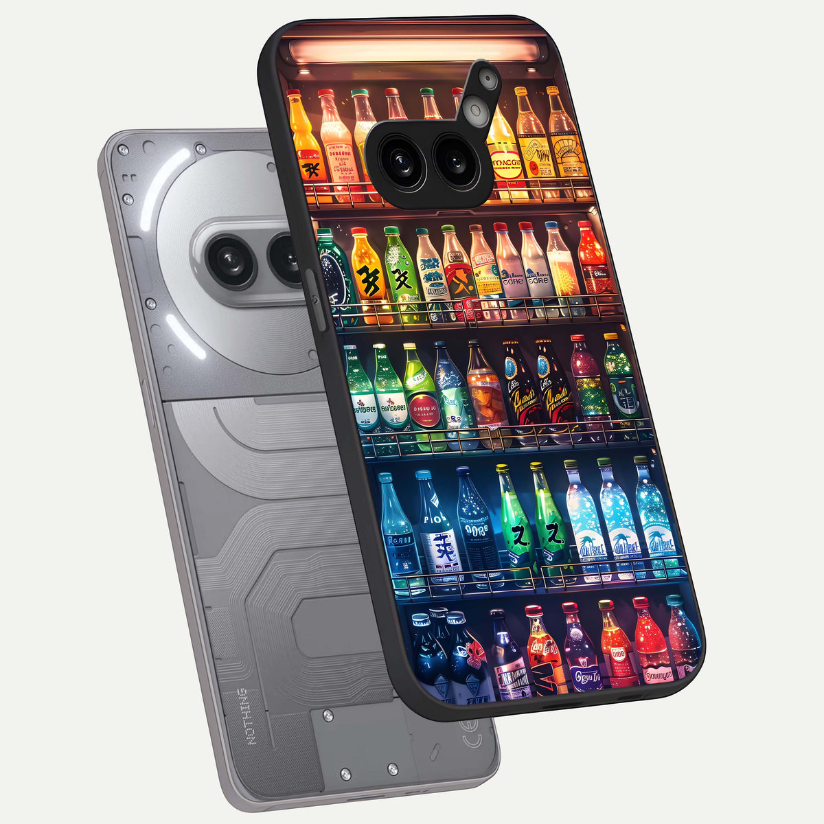  Colorfull Tree phone case For Nothing Phone 2A Plus showing premium glass back cover with detailed artwork