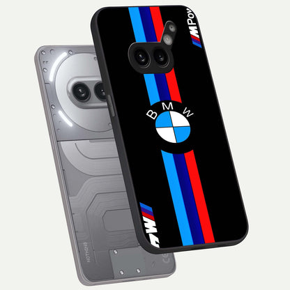  Turbo BMW Beast phone case For Nothing Phone 2A Plus showing premium glass back cover with detailed artwork