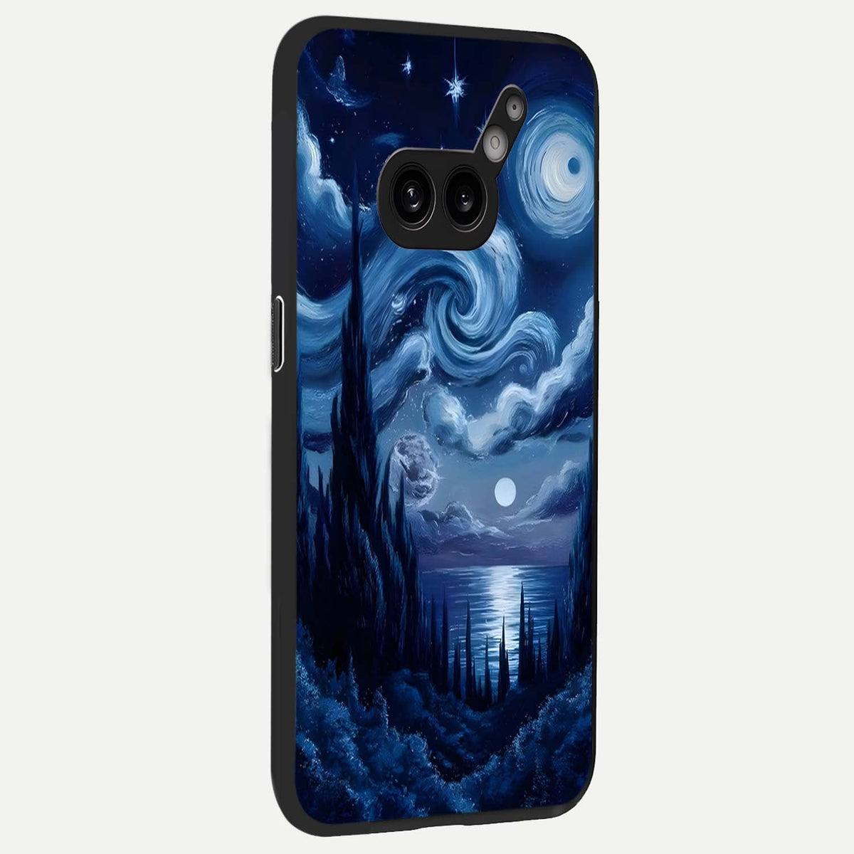  Celestial Dream Van Gogh back cover For Nothing Phone 2A Plus slim fit glass case with vibrant aesthetic design