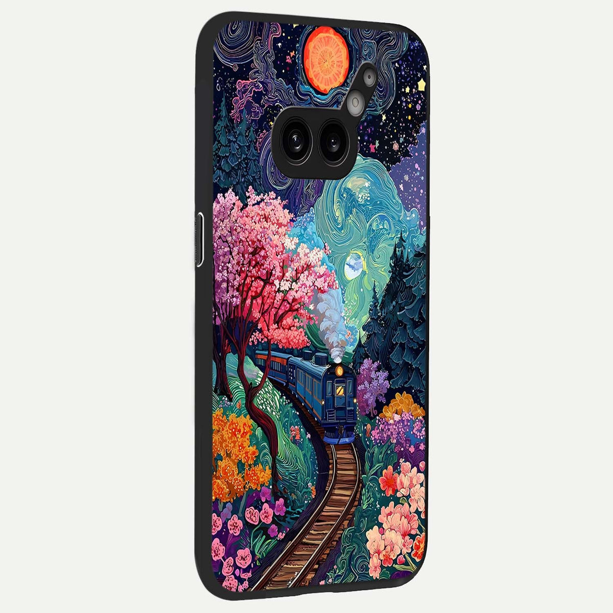  Digital Art back cover For Nothing Phone 2A Plus slim fit glass case with vibrant aesthetic design