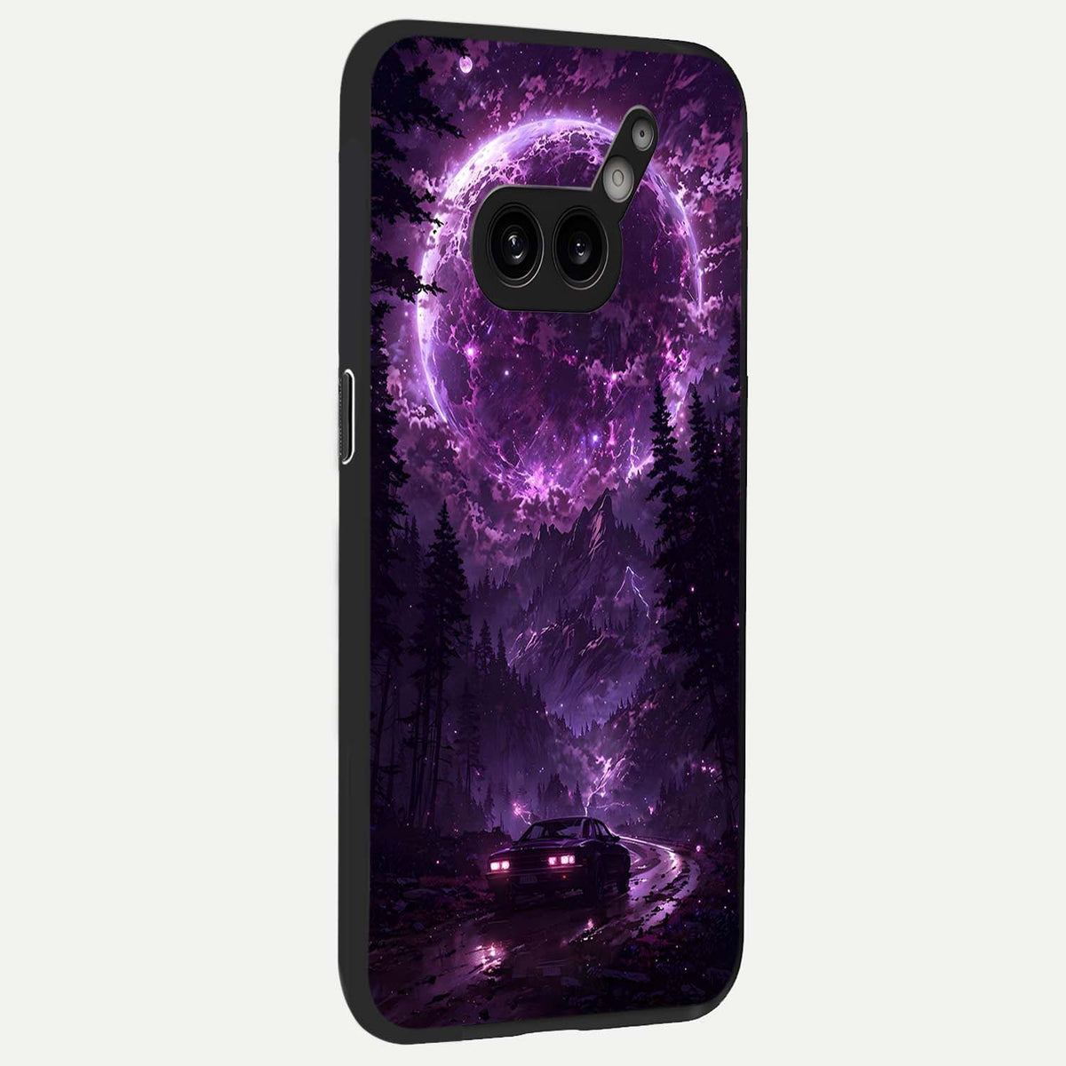  Eternal Cosmic Drive back cover For Nothing Phone 2A Plus slim fit glass case with vibrant aesthetic design
