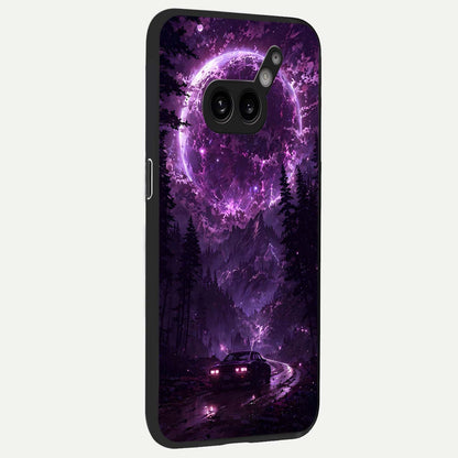 Eternal Cosmic Drive back cover For Nothing Phone 2A Plus slim fit glass case with vibrant aesthetic design