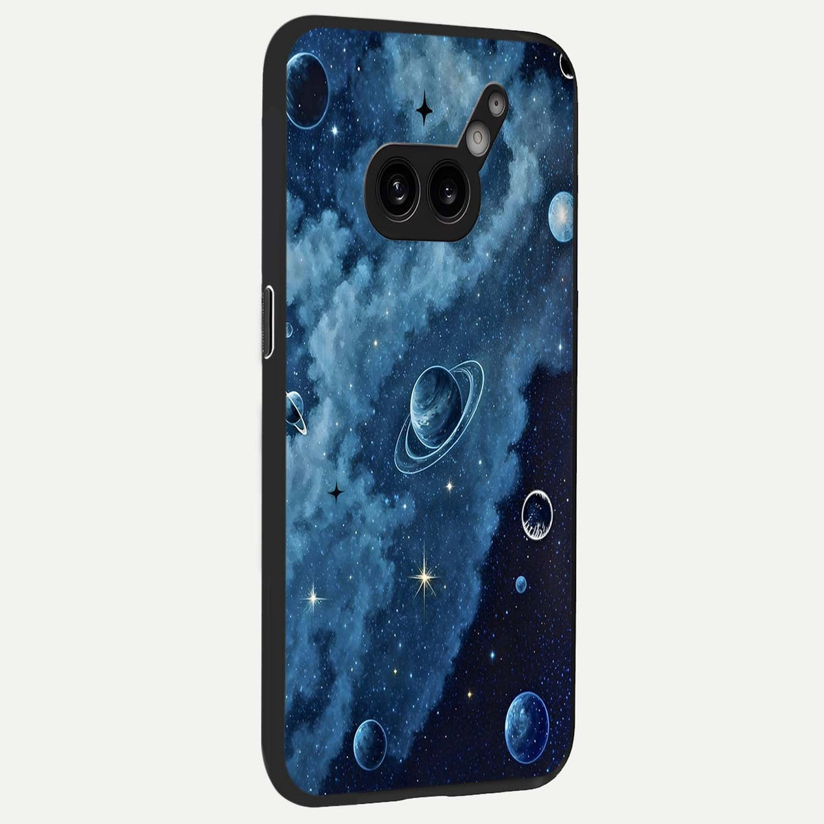 Galaxy Dream Space back cover For Nothing Phone 2A Plus slim fit glass case with vibrant aesthetic design