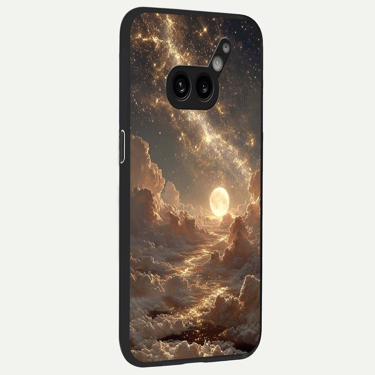  Golden Sky Dream back cover For Nothing Phone 2A Plus slim fit glass case with vibrant aesthetic design