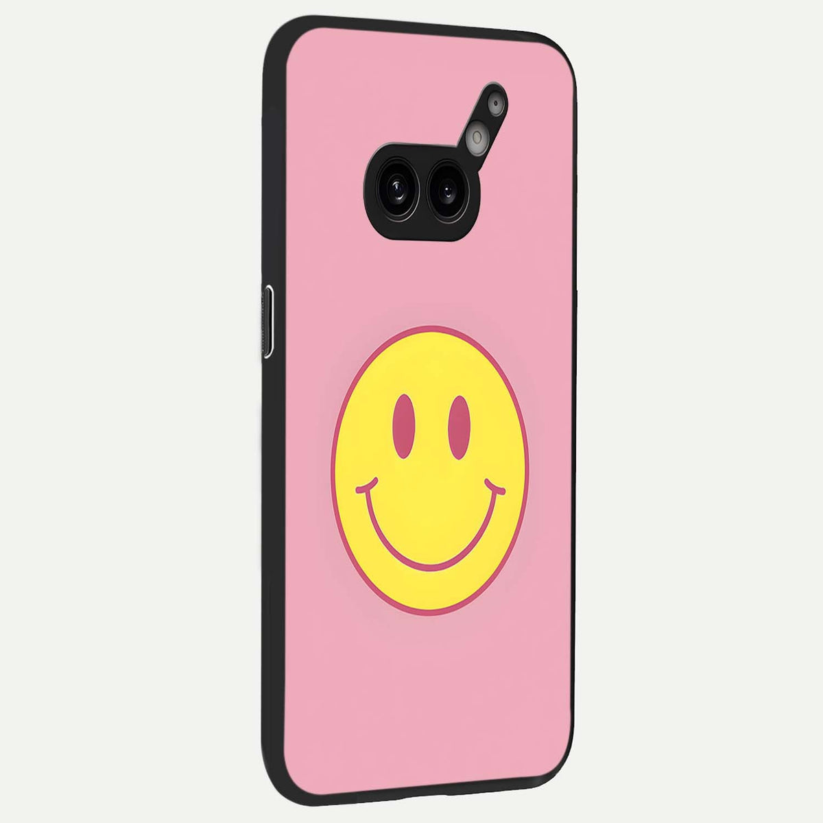 Happy Pink Mood back cover For Nothing Phone 2A Plus slim fit glass case with vibrant aesthetic design