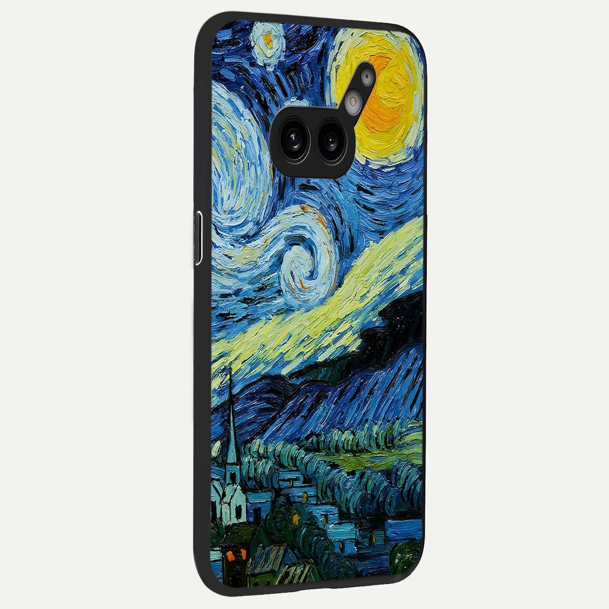  Inspired Van Gogh Art back cover For Nothing Phone 2A Plus slim fit glass case with vibrant aesthetic design