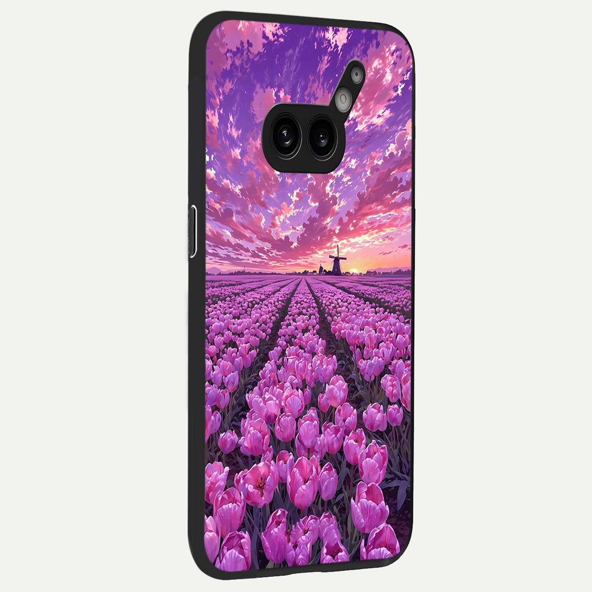  Lavender Dream Skies back cover For Nothing Phone 2A Plus slim fit glass case with vibrant aesthetic design
