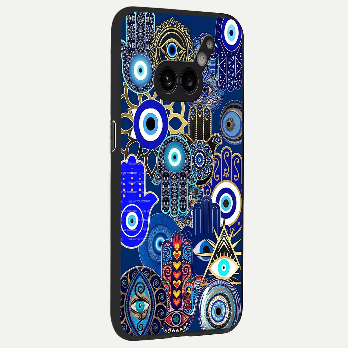  Mystic Palm Guard back cover For Nothing Phone 2A Plus slim fit glass case with vibrant aesthetic design