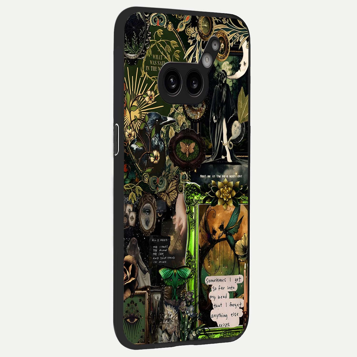  Mystic Woods Secret back cover For Nothing Phone 2A Plus slim fit glass case with vibrant aesthetic design