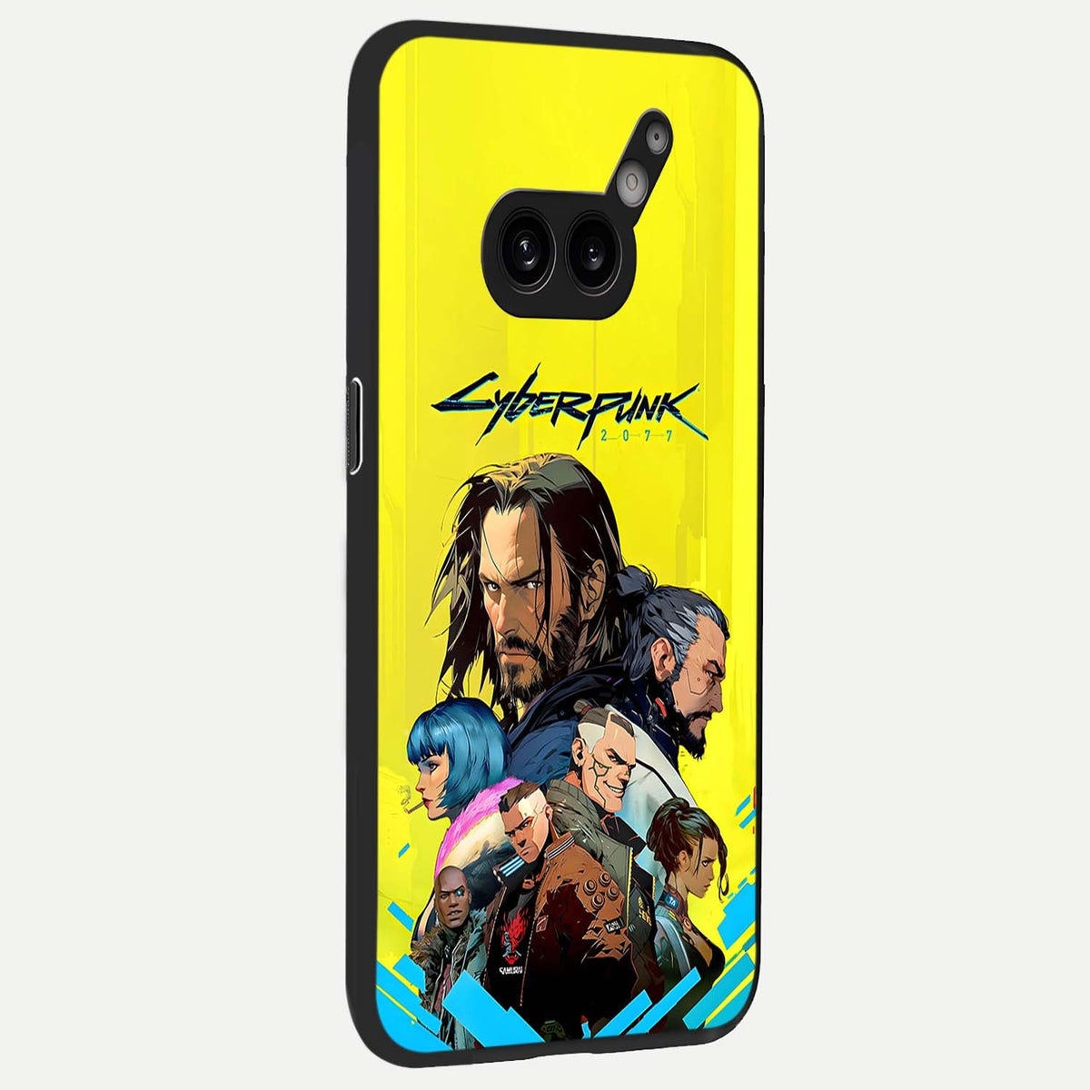  Neon Rebel Genesis back cover For Nothing Phone 2A Plus slim fit glass case with vibrant aesthetic design