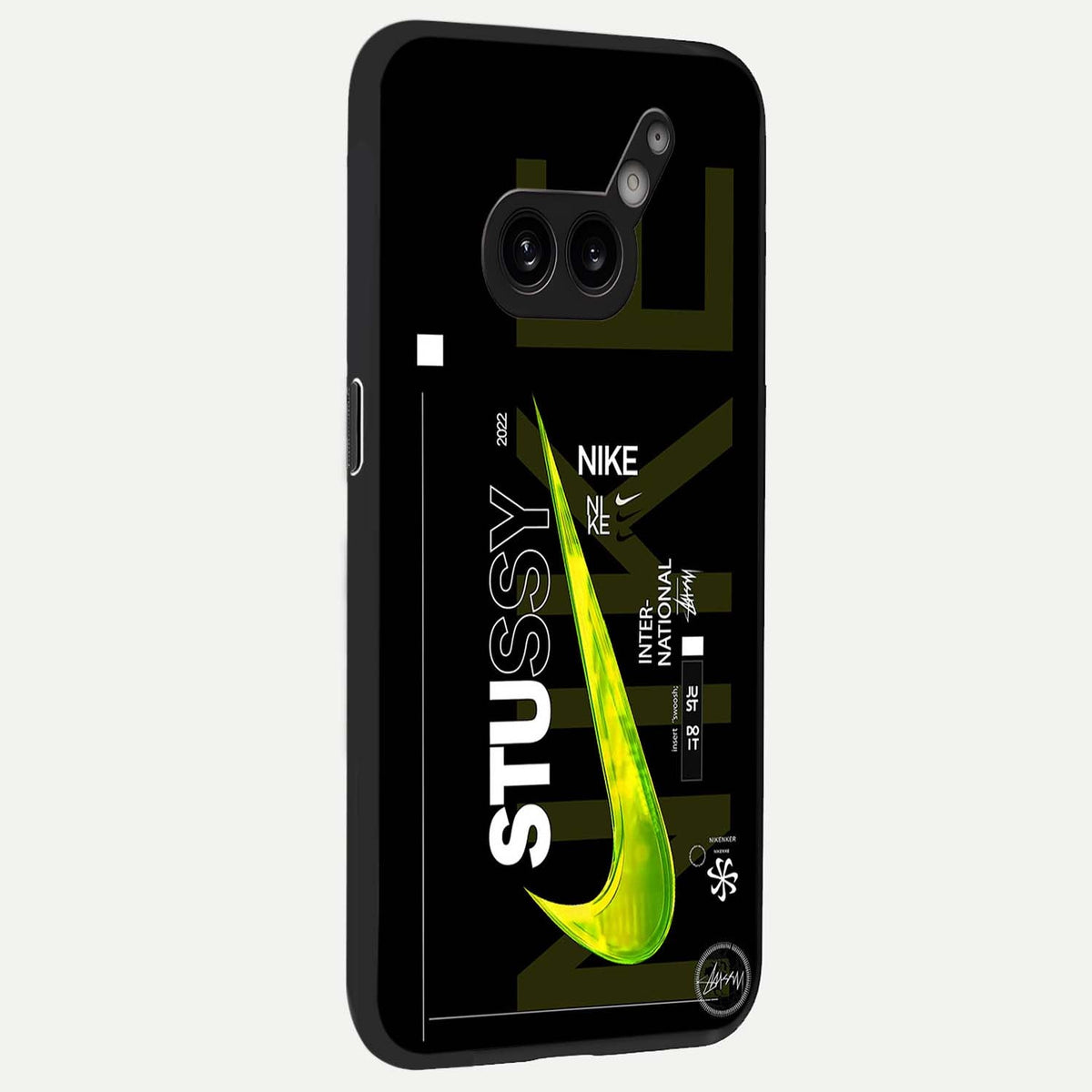  Neon Street Edition back cover For Nothing Phone 2A Plus slim fit glass case with vibrant aesthetic design