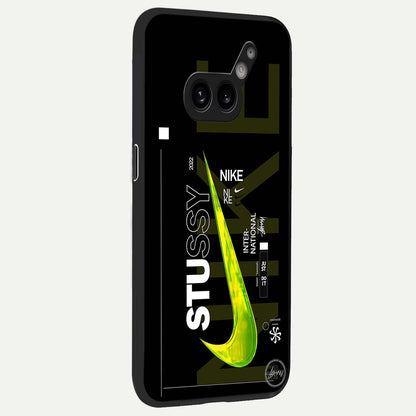  Neon Street Edition back cover For Nothing Phone 2A Plus slim fit glass case with vibrant aesthetic design