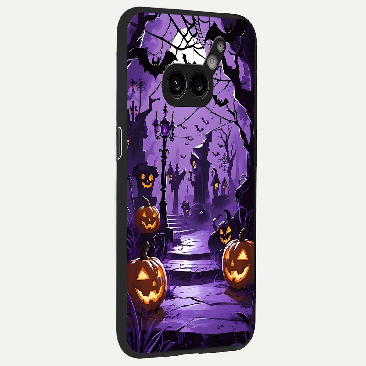  Pumpkin Patch Halloween back cover For Nothing Phone 2A Plus slim fit glass case with vibrant aesthetic design
