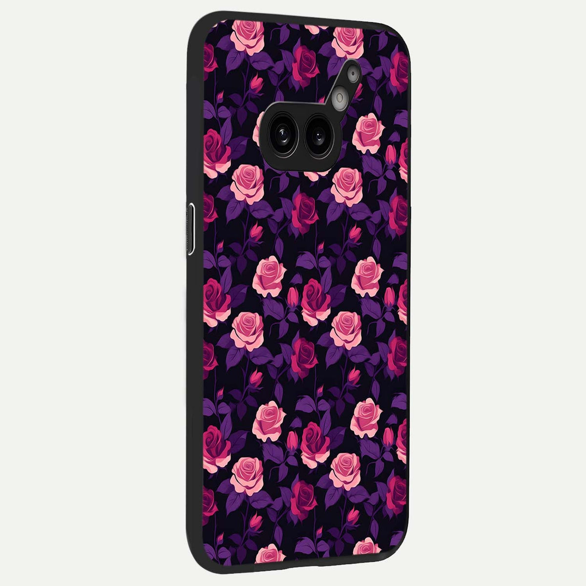  Rose Garden Twilight back cover For Nothing Phone 2A Plus slim fit glass case with vibrant aesthetic design