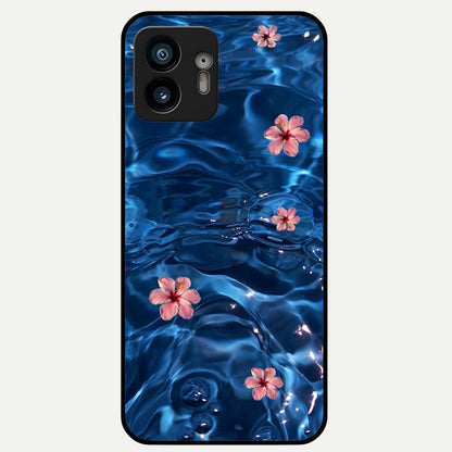  Blooming Spendor Bird Glass Case For Nothing Phone 2 back cover – full design glossy printed glass finish