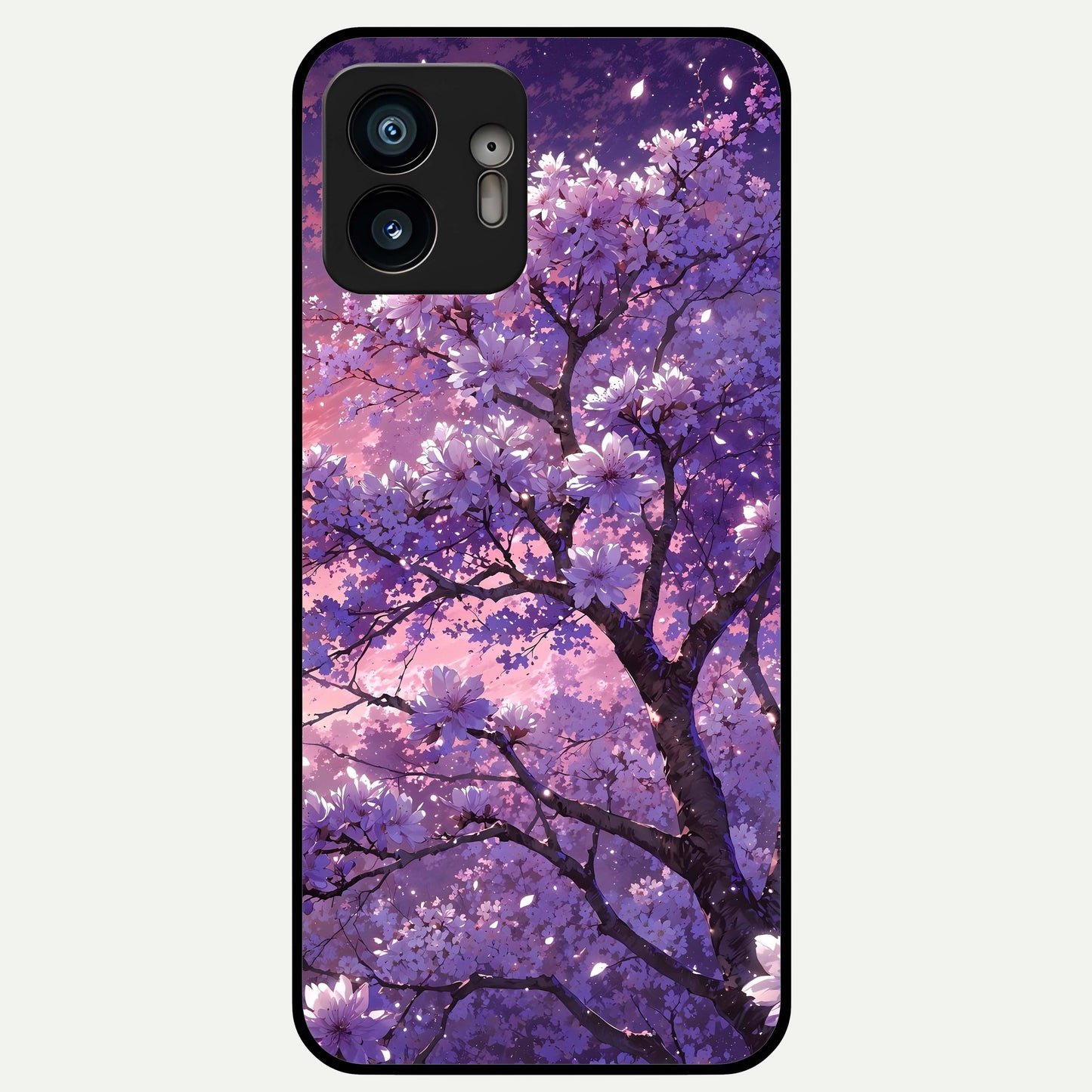  Blossom Tree Glass Case For Nothing Phone 2 back cover – full design glossy printed glass finish