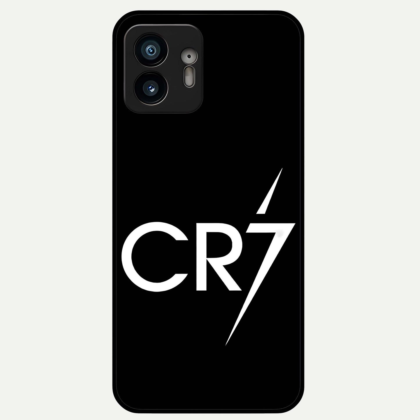  CR7 Elite Strike Glass Case For Nothing Phone 2 back cover – full design glossy printed glass finish