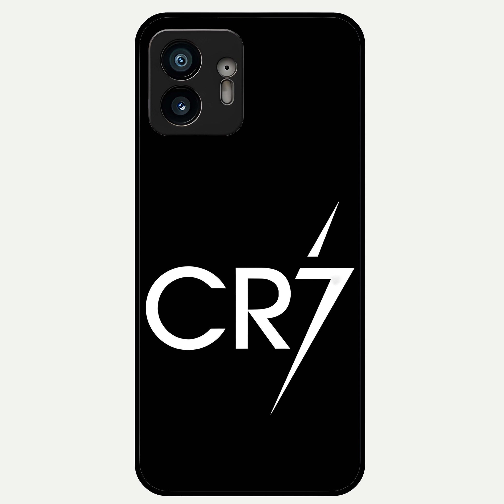  CR7 Elite Strike Glass Case For Nothing Phone 2 back cover – full design glossy printed glass finish