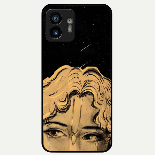  Celestial Gods Plan Glass Case For Nothing Phone 2 back cover – full design glossy printed glass finish