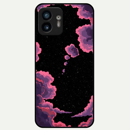  Cosmic Cloud Journey Glass Case For Nothing Phone 2 back cover – full design glossy printed glass finish