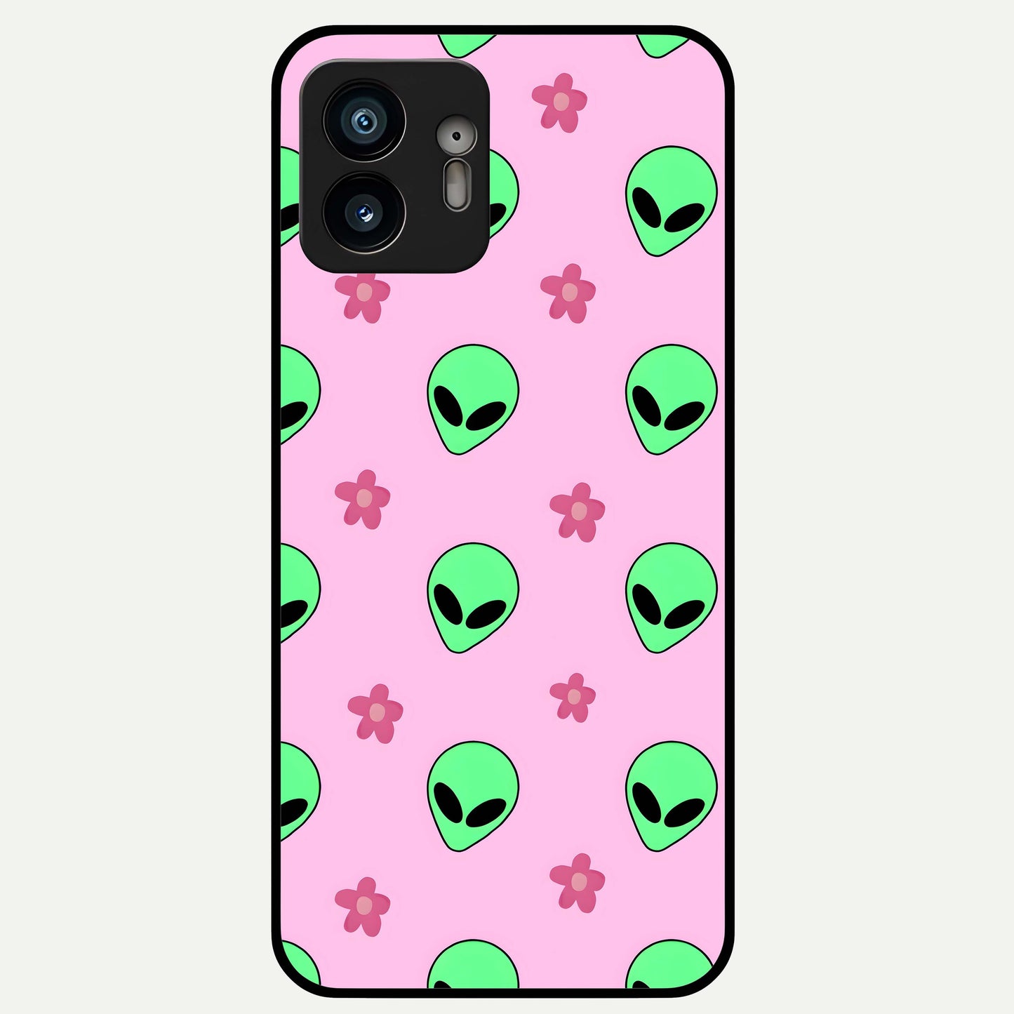  Cosmic Cute Crush Glass Case For Nothing Phone 2 back cover – full design glossy printed glass finish