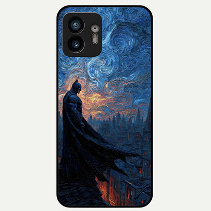  Dark Knight Dusk Glass Case For Nothing Phone 2 back cover – full design glossy printed glass finish