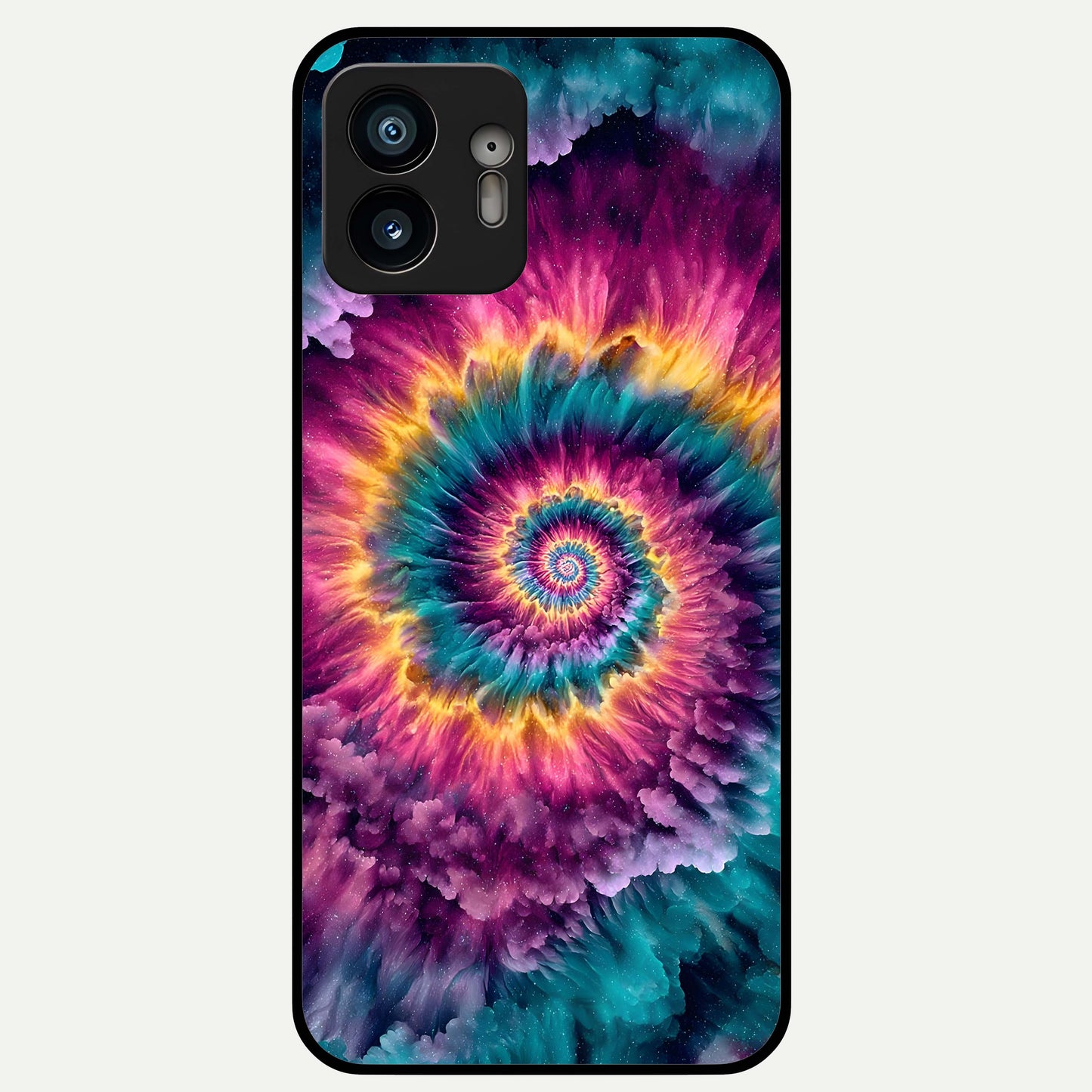  Galactic Spiral Burst Glass Case For Nothing Phone 2 back cover – full design glossy printed glass finish